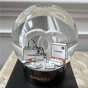 Authentic CHANEL Snow Globe